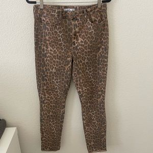 Sam Edelman Sahara Leopard Jeans